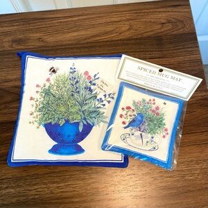 Spiced Floral Teapot Mat